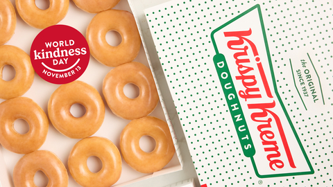 #KrispyKreme World Kindness Day: How a Free Doughnut (and a Labrador Puppy) Can Brighten Your Day